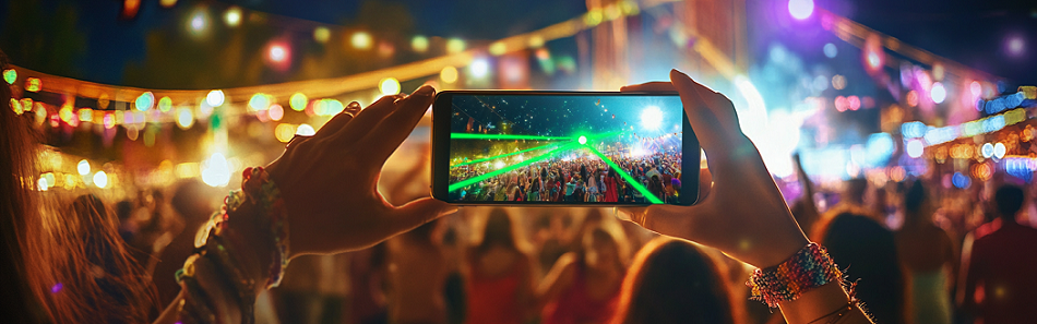 Venue search screenshot